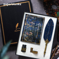 Paperblanks 佩兰克高档笔记本礼盒送男女友纪念日生日礼物烫金日记本手账精美记事本莫奈睡莲灵感礼盒