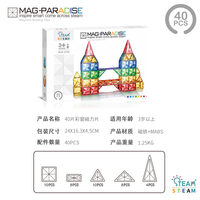 zhienb/智恩堡 强磁性 儿童磁力片积木