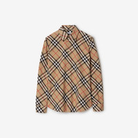BURBERRY| 女装修身版型格纹棉质长袖衬衫 10