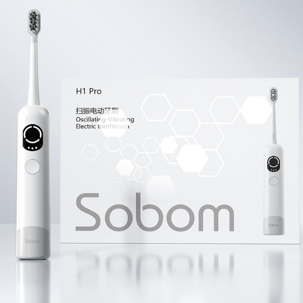 SOBOM H1pro扫振一体电动牙刷