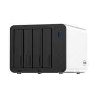 铁威马 私有云F4-425 Plus 16G版铝合金四盘位NAS网络存储企业办公主机家庭云服务器手机扩容适用iphone17