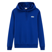 鸿星尔克卫衣男秋季运动上衣休闲套头长袖打底衫裤子男装女装 【9089】空间蓝 M