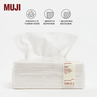 無印良品 MUJI 棉 洁面巾 洗脸巾 纯棉 OD04CC1A 80抽/包