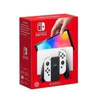 任天堂 Nintendo Switch OLED 游戏机 白色 64GB 港版