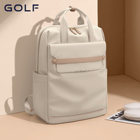 高尔夫(GOLF)双肩包女士旅行背包大容量书包休闲运动时尚电脑背包【Q】 款式2-果仁杏