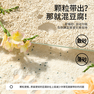 许翠花豆腐植物混合猫砂除臭易结团