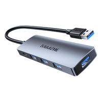  SAMZHE/山泽 高速 USB3.0分线器