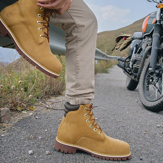 添柏岚（Timberland）踢不烂男鞋大黄靴马丁靴户外|37578 37578M/小麦色 窄版TB1  仅批次不同 45.5