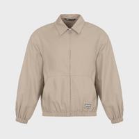ZARA 【新潮极简】纯棉男式字母印花刺绣收摆翻领夹克外套