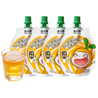 窝小芽儿童苹果四神养养汁100ml *4袋 无添加苹果水四神汤熬煮果汁饮料
