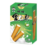 Want Want/旺旺 椰奶味 休闲膨化食品  黑白配椰奶味 56g*1盒 普通盒装 56g