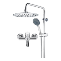MOEN/摩恩 增压 花洒套装+顶喷+手持花洒+精铜龙头