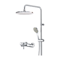 摩恩(MOEN)恒温淋浴花洒套装 家用浴室花洒多功能手持增压顶喷精铜主体花洒 【230mmABS防烫顶喷】恒温套装