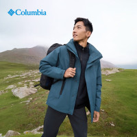 保暖服饰、今日必买：Columbia 哥伦比亚 金点防水夹棉内胆 三合一冲锋衣 XE3899