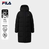 FILA斐乐长款羽绒服正黑色-BK 170/92A/M
