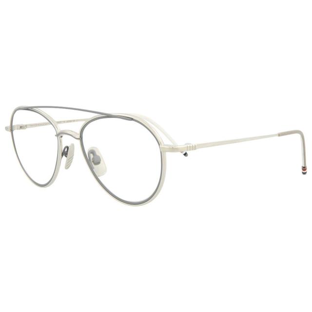 今日必买：THOM BROWNE 男女通用眼镜框 TB109-BSLVGRY53