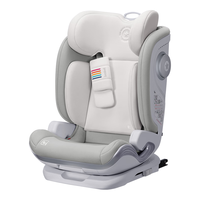 贝思贝特（besbet）阳光号儿童座椅3-12岁大童宝宝汽车用i-Size认证智能通风加热 薄荷绿（智能款）