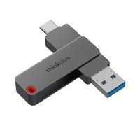 thinkplus TPCU301 USB3.0 U盘 银色 64GB USB-A/Type-C