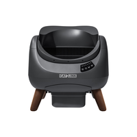 CATLINK开放式自动猫砂盆智能猫砂盆猫厕所5G电动大容量除臭铲屎机胖宝 星暮灰 开放大空间