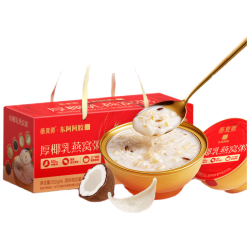 东阿阿胶 厚椰乳燕窝粥252g*6碗