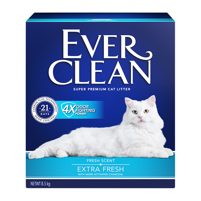 88VIP：铂钻 除臭 膨润土猫砂 蓝标8.5kg