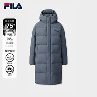 FILA斐乐长款羽绒服隧深蓝-DB 165/88A/S