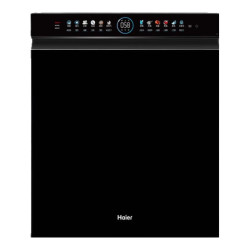 海尔 Haier W5000Pro 云溪系列 EYSW16566GHU1 嵌入式洗碗机 16套 钢琴黑