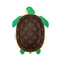 LOUIS VUITTON 路易威登 LV/路易威登男士手机包钱包 棕色老花 海龟造型 2025新款 M25804
