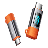 毕亚兹 Type-c数显OTG转接头PD100w电流显示器转换测试全功能用笔记