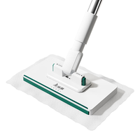 美丽雅洗脸巾拖把16cm迷你平板拖把夹布免手洗干湿两用懒人拖地 1