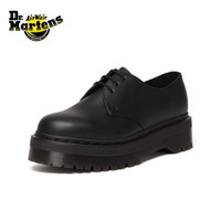 PLUS会员：Dr.Martens 男女舒适百搭通勤黑色3孔单鞋