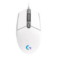 罗技 logitech G102 二代 有线鼠标 8000DPI RGB