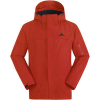 Pioneer Camp拓路者朱雀冲锋衣女三合一春秋户外骑行登山服防风保暖冬季外套城市通勤 朱雀红-抓绒内胆 L