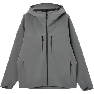 杰克琼斯 杰克·琼斯 JACK&JONES 男装25年秋季冲锋衣男士连帽防风雨户外单层硬壳宽松休闲夹克外套