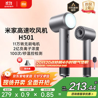 移动端、京东百亿补贴：米家 MIJIA GSH501SST 电吹风 雾茶灰