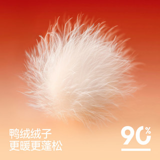 森马（Semir）羽绒服女中长款轻薄肌理宽松撞色灯芯绒翻领冬装109725113027 奶白 XL