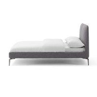 木智工坊 MZGF 云端床 M70 1.5*2m 深灰色布艺