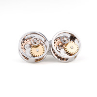 William Milton 英国风格 男士机械齿轮袖扣 WM20210325-3