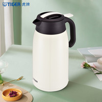 88VIP：TIGER 虎牌 PWM-A20C 304不锈钢保温壶 2000ml 珍珠白