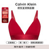 卡尔文·克莱恩 内衣 CK女士无痕聚拢防下垂性感无钢圈文胸 QF7994E XLL庞贝红 S