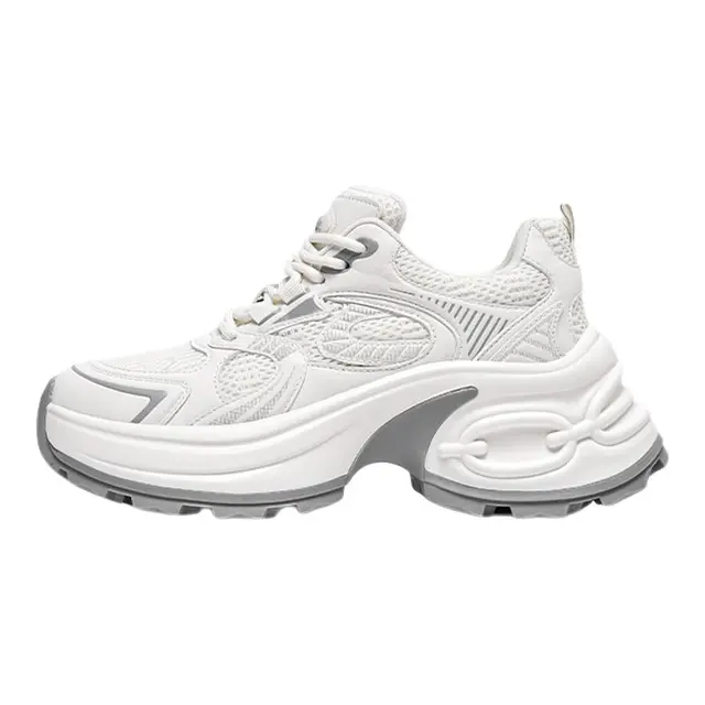 LeeCooper老爹鞋女厚底增高休闲鞋百搭透气