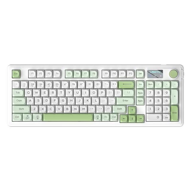 狼途 三模静音 键盘  青碧 RGB