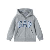 Gap男女童秋冬logo抓绒卫衣外套646082