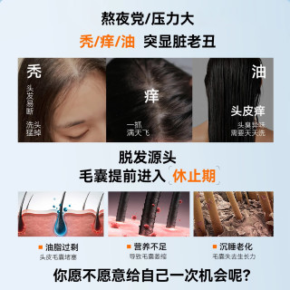  Nebe 防脱固发 防脱洗发水+防断护发素