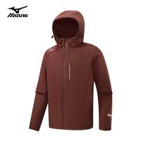 移动端、京东百亿补贴：Mizuno 美津浓 秋冬季宽松连帽大码棉服冲锋衣