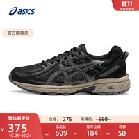 ASICS 亚瑟士 Gel-venture 6 男子越野跑鞋 1011B550-002 黑灰色 40.5