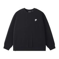 FILA FUSION斐乐潮牌款套头加绒卫衣 休闲宽松上衣