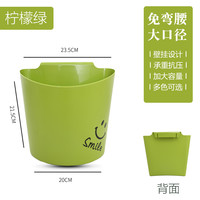 厨房壁挂式垃圾桶家用塑料悬挂创意客厅垃圾收纳桶纸篓