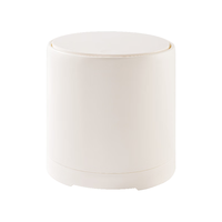 得力（deli）桌面车载垃圾桶收纳盒 家用清洁办公桌茶几床头小型垃圾桶按压款 收纳盒*1