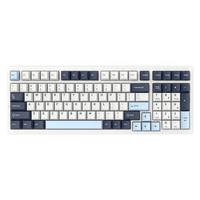 VGN S99 99键 2.4G蓝牙 多模无线机械键盘 远山蓝 极光冰淇淋轴 RGB